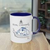 Royal Copensnail, snegle krus - Dark Blue
