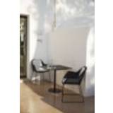 Cane-line Outdoor Go Cafébord + Breeze Stole Havemøbelsæt - Lava Grey/Aluminium/Black