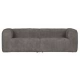 Moderne 3,5 personers sofa i ripcord polyester 246 x 96 cm - Terrazzo