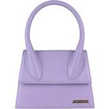 Lilla læderklap taske Purple ONE SIZE