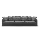 Decotique Le Grand Air 5-personers Sofa - 4-sæders sofaer + Hør Carbon Dust - 314914+314915+314956