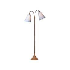 Nielsen Light - Gulvlampe - Fodgænger - Trælook (M/ 2 X Lampeskærm) - Kombi 32