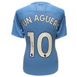 Manchester City FC Aguero signeret trøje