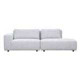 Toastie modular sofa, 250 cm, B125-P, Leaf 101 ivory