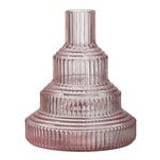 Pavilion vase, 134 mm, light pink