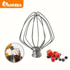 Kitchen Aid Whisk, 1pc Wire Whip Attachment For 4.5qt Kitchenaid Tilt-head Stand Mixer, Stainless Steel Egg Cream Stirrer, Flour Cake Balloon Whisk Accessory Replacement