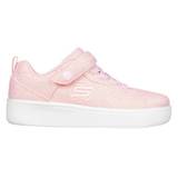 Skechers Girls Sport Court 92 - Sparkle Remix - Light Pink (blinke sneakers)