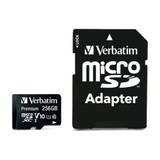 VERBATIM MICRO-SDXC 256 GB C10 ADAPTER ➞ På lager - klar til afhentning