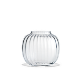 Holmegaard - Oval Vase Primula - Klar H17,5 Cm