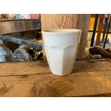 Cafe latte krus Mynte Pure White "Ib Laursen"