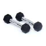 Core Power Rubber Hex Dumbbell