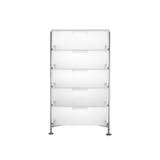 Kartell - Mobil System 2035, Ice, 5 Containers, Feet