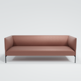 Sofa Talk Lounge - 3-personers., Stof 150 Rose - Mörkrosa