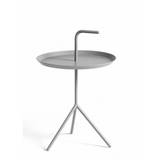 HAY - DLM Table - Sofabord - Grey - Ø38 x H58 cm