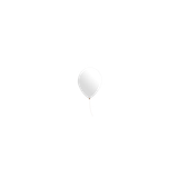 Ballon vægspejl lille