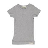 Tee SS, T-shirt - Grey Melange - 10Y/140