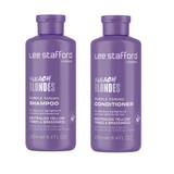 Lee Stafford - Bleach Blondes Purple Toning Shampoo 250 ml + Lee Stafford - Bleach Blondes Purple Toning Conditioner 250 ml - Klar til levering