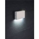 Lampefeber Flatbox Udendørs Væglampe B: 11 cm - Hvid