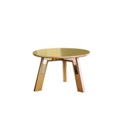 Design By Us - Oaklywood Coffee Table - Sofabord - Brass/gold - Ø60