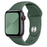 Apple Watch 42/44/45 mm Sportsrem i mørkegrøn