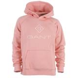 Gant hood sweat, Lockup, quartz pink - 140,134/140