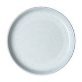 White Speckle Coupe Dinner Plate
