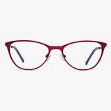 Læsebriller +1 -Bergen Red - Luxreaders