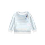 Mango Kids - MANGO KIDS Sweatshirt 'BLUEHI' blå / navy / gul / hvid - 104-110 - blå / navy / gul / hvid