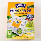 PH86, PH96 - Swirl støvsugerpose - Philips, Electrolux