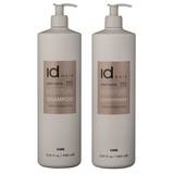 IdHAIR - Elements Xclusive Moisture Shampoo 1000 ml + Conditioner 1000 ml - Fri fragt og klar til levering