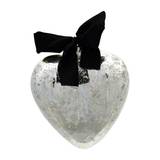 Rivièra Maison - Julepynt - Classic decoration heart, silver