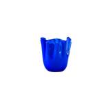 VENINI - Vase - Midnight blue - --