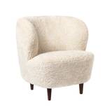 Gubi Stay Lounge Chair - Small - Fåreskind