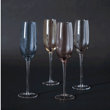 Champagneglas Color - Sæt med 4 stk Materiale: glas