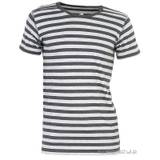 Say-so stribet t-shirt, koksgrå - 152,12år