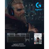 Logitech - G915 TKL Tactile Gaming Keyboard​ + Assassin’s Creed: Valhalla PC Bundle - Fri fragt og klar til levering