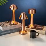 SHEIN 1PC Nordic Minimalist Style Metal Retro Touch Control Adjustable Dimmable Color Temperature Table Lamp, Suitable For Home Living Room Bedroom Bar Rest