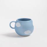 Keramik Krus med Hank - egg back home - Cloud Mug - 400 ml - Blue - Blue