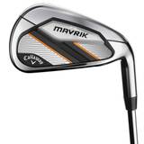 Callaway Golf Men's Silver Mavrik 22 Steel 5-AWS Right Hand 5-sw 7 Golf Irons, Size: Regular | American Golf