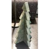 Mangus - Marmor Juletræ i Grøn 18cm - Marmor juletræ