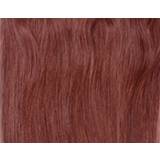 Clip-on Hair extensions - 60 cm. - Mahogni / #33
