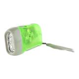 Hånddrevet LED Lommelygte - Grøn - green