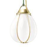Örsjö Belysning Hobo Loftlampe Lille /opalglas - Loftslamper Messing - 35871-72-019