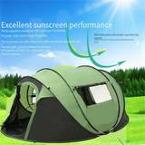 SHEIN Outdoor Camping Tent For 3-4 Persons, Automatic Installation Tent For Camping, Beach, Fishing, Picnic Etc, Anti-Uv & Waterproof Double Layer Tent, Lar