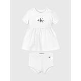 Newborn Monogram Dress Set - White - 86 (18M)