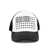 Golden Goose Kids Logo canvas cap - white - One size fits all