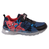 spider-man Børne Sneakers - Sort/gråblå - 29