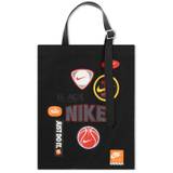Comme des Garçons Black Men's x Nike Multi Logo Print Tote Bag