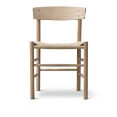 Fredericia Furniture - Mogensen J39 Chair - Ljus Oljad Ek/Natur sits