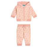 Kenzo Kids Baby cotton tracksuit - pink - 98